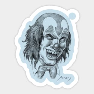 Evil Clown Sticker